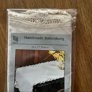 NIP vintage table runner